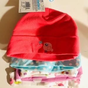 NWT Gerber baby hats 5 pack